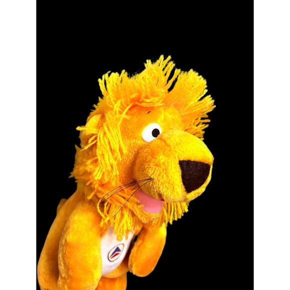 VTG Dusty the Air Lion Delta Airlines Plush Stuffed Animal Robert Hersch Promo - Picture 4 of 12
